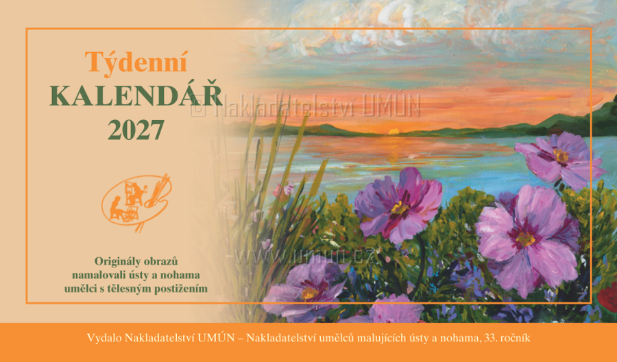 Stolní týdenní kalendář 2027 zn.7